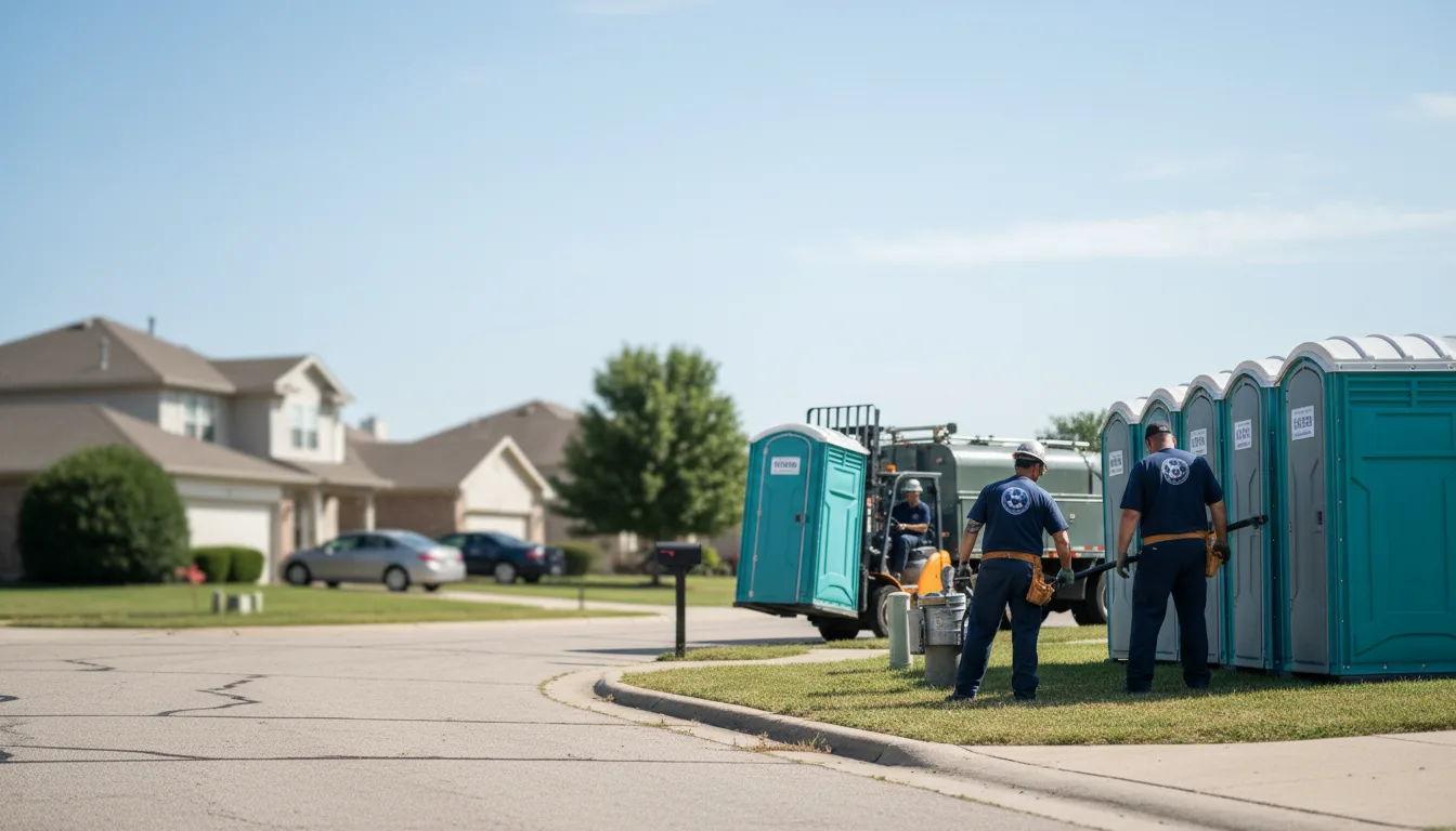 Porta Potty Rental in Robert Lee, TX near me